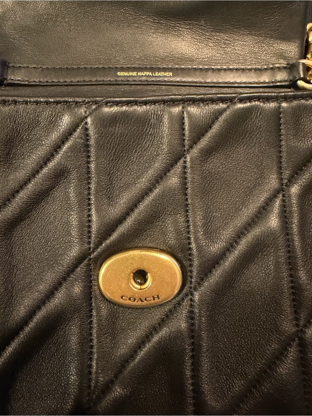 Coach Times Square Tabby Quilted
Leather Shoulder Bag 🖤 - Picture 9 of 9